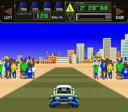 Big Run - The Supreme 4WD Challenge (Japan) In game screenshot